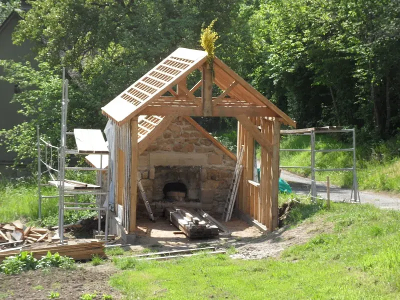 Rénovation bâtiment à Darnets